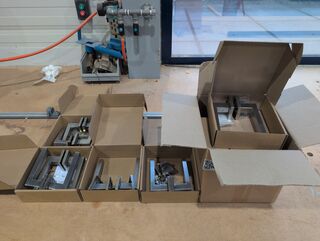 10x set RVS deurbeslag